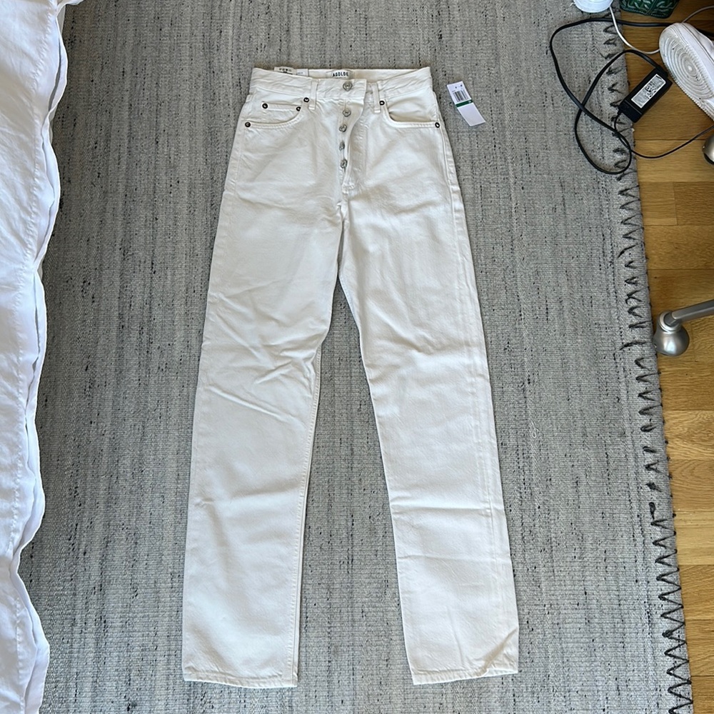 90s pinch waist agolde jeans